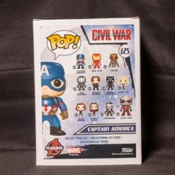 Pop! Daddy #125 Captain America | Captain America: Civil War