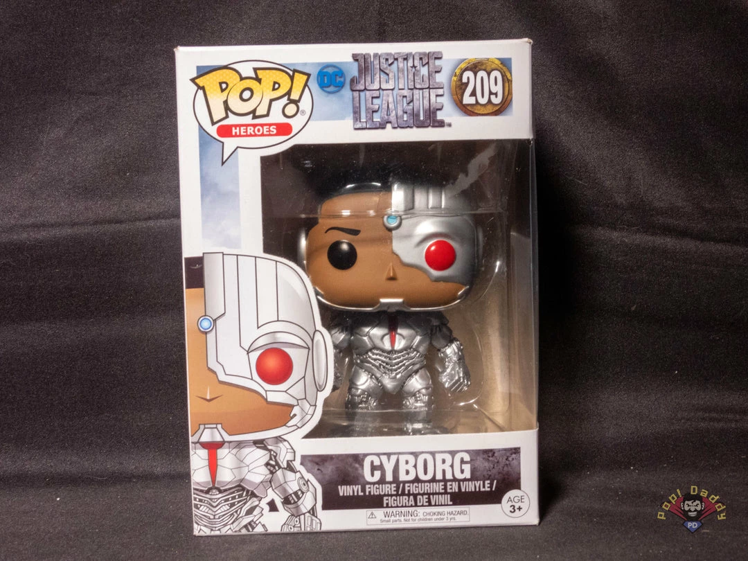 Pop! Daddy POP! HEROES #209 Cyborg | Justice League 2 Pop! Daddy POP! HEROES #209 Cyborg | Justice League
