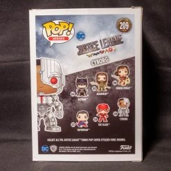 Pop! Daddy POP! HEROES #209 Cyborg | Justice League 10 Pop! Daddy POP! HEROES #209 Cyborg | Justice League