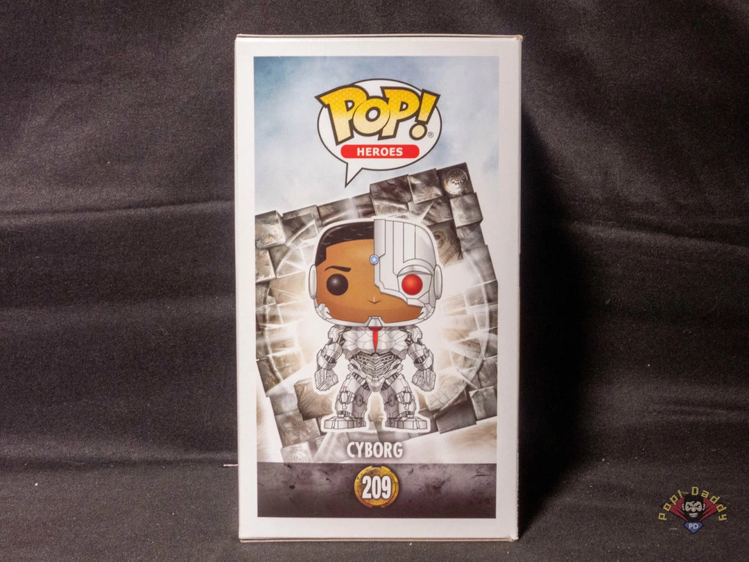 Pop! Daddy POP! HEROES #209 Cyborg | Justice League 5 Pop! Daddy POP! HEROES #209 Cyborg | Justice League