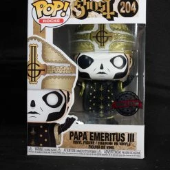 Pop! Daddy #204 Papa Emeritus III (Metallic) | Ghost POP! ROCKS