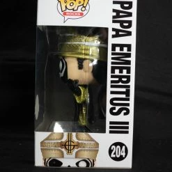 Pop! Daddy #204 Papa Emeritus III (Metallic) | Ghost POP! ROCKS
