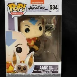 Pop! Daddy #534 Aang (W/ Momo) | Avatar POP! ANIMATION