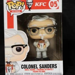 Pop! Daddy #05 Colonel Sanders (W/ Chicken Bucket) | KFC POP! ICONS
