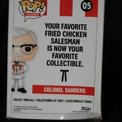 Pop! Daddy #05 Colonel Sanders (W/ Chicken Bucket) | KFC POP! ICONS