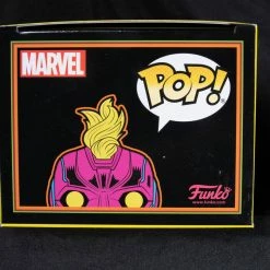 Pop! Daddy #908 Captain Marvel (Blacklight) | Captain Marvel POP! MARVEL