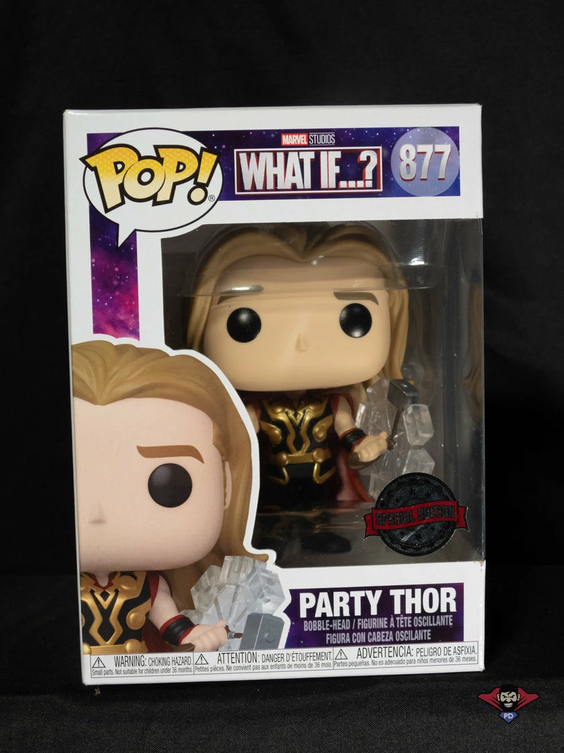 Pop! Daddy #877 Party Thor | Marvel's What If... POP! MARVEL 1 Pop! Daddy #877 Party Thor | Marvel's What If... POP! MARVEL