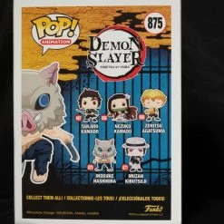 Pop! Daddy POP! ANIMATION #875 Inosuke Hashubira (Flocked) | Demon Slayer