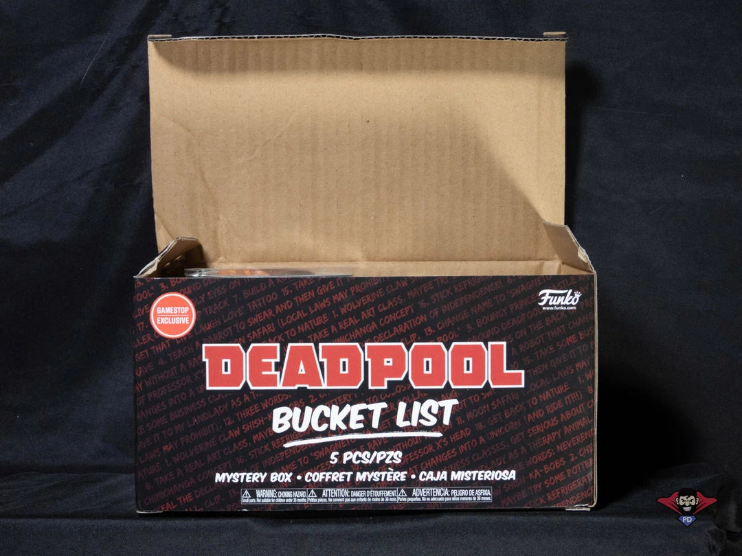 Pop! Daddy Deadpool Bucket List Collector Box 1 Pop! Daddy Deadpool Bucket List Collector Box