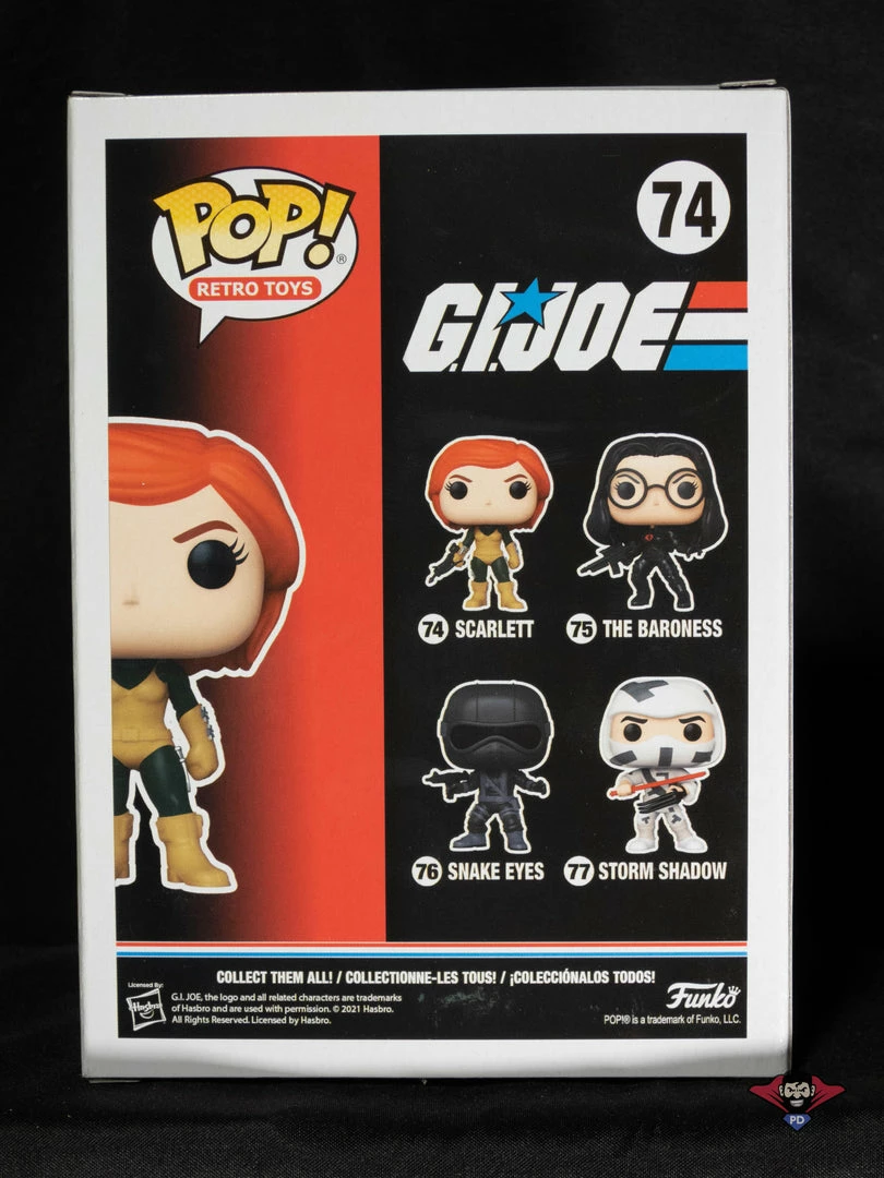 Pop! Daddy POP! MARVEL #74 Scarlett | G.I. Joe 3 Pop! Daddy POP! MARVEL #74 Scarlett | G.I. Joe