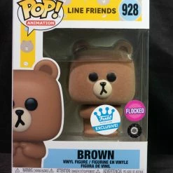 Pop! Daddy #928 Brown (Flocked) | Line Friends POP! ANIMATION