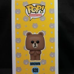 Pop! Daddy #928 Brown (Flocked) | Line Friends POP! ANIMATION