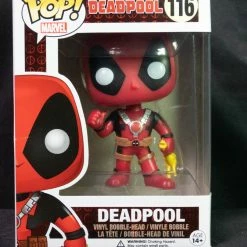 Pop! Daddy #116 Deadpool (W/ Rubber Chicken) | Deadpool POP! MARVEL