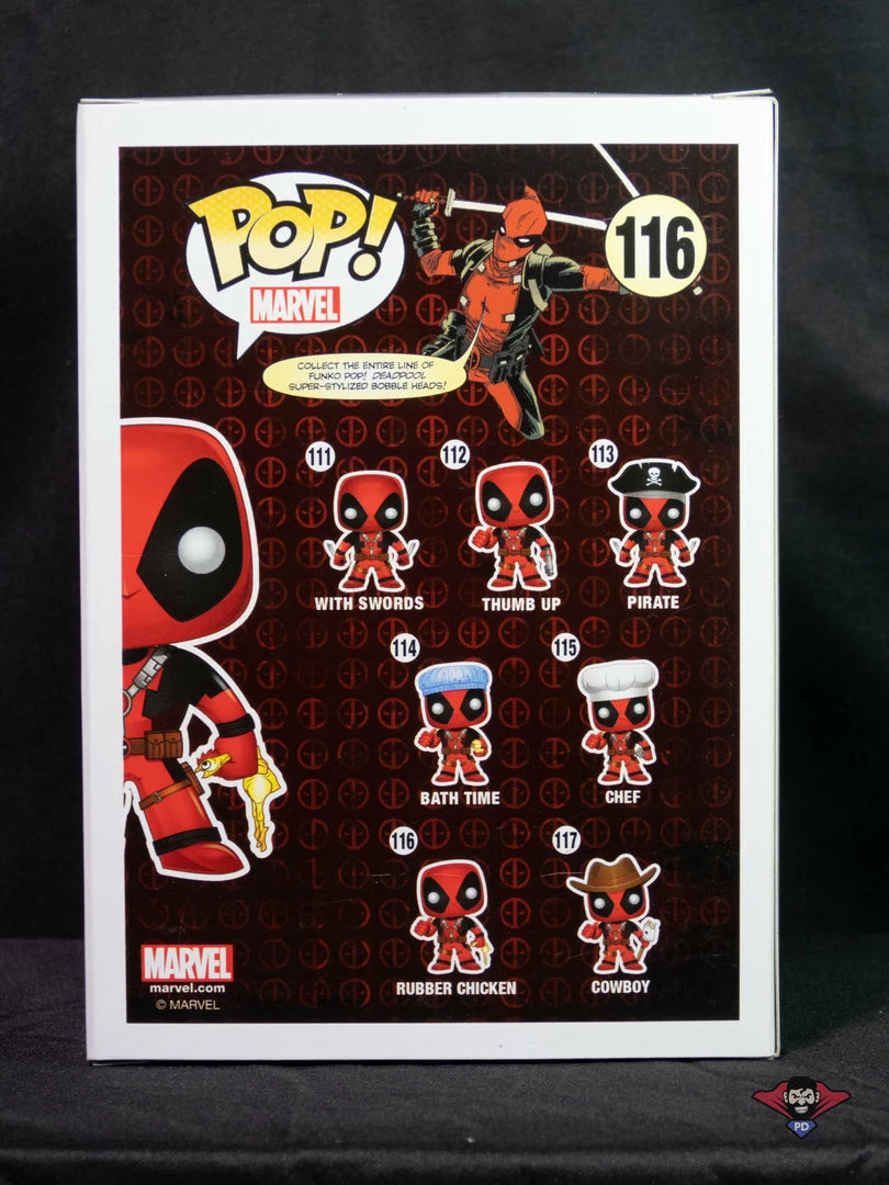 Pop! Daddy #116 Deadpool (W/ Rubber Chicken) | Deadpool POP! MARVEL 3 Pop! Daddy #116 Deadpool (W/ Rubber Chicken) | Deadpool POP! MARVEL