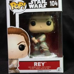 Pop! Daddy #104 Rey (W/ Lightsaber) | Star Wars POP! STAR WARS