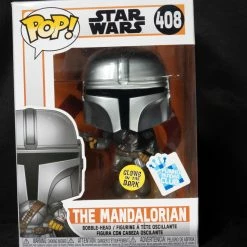 Pop! Daddy #408 The Mandalorian (GITD) | Star Wars POP! STAR WARS
