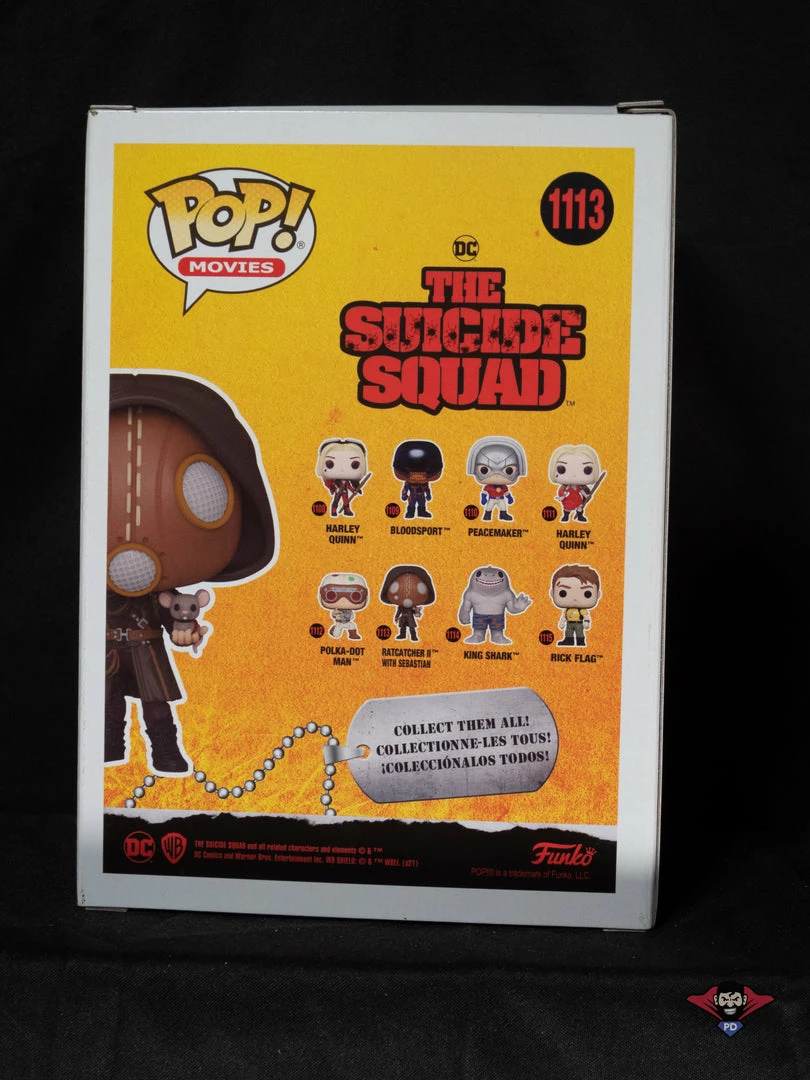 Pop! Daddy #1113 Ratcatcher (W/ Sebastian) | The Suicide Squad POP! MOVIES 3 Pop! Daddy #1113 Ratcatcher (W/ Sebastian) | The Suicide Squad POP! MOVIES