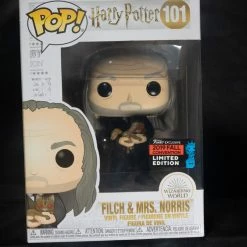 Pop! Daddy #101 Filch & Mrs. Norris | Harry Potter
