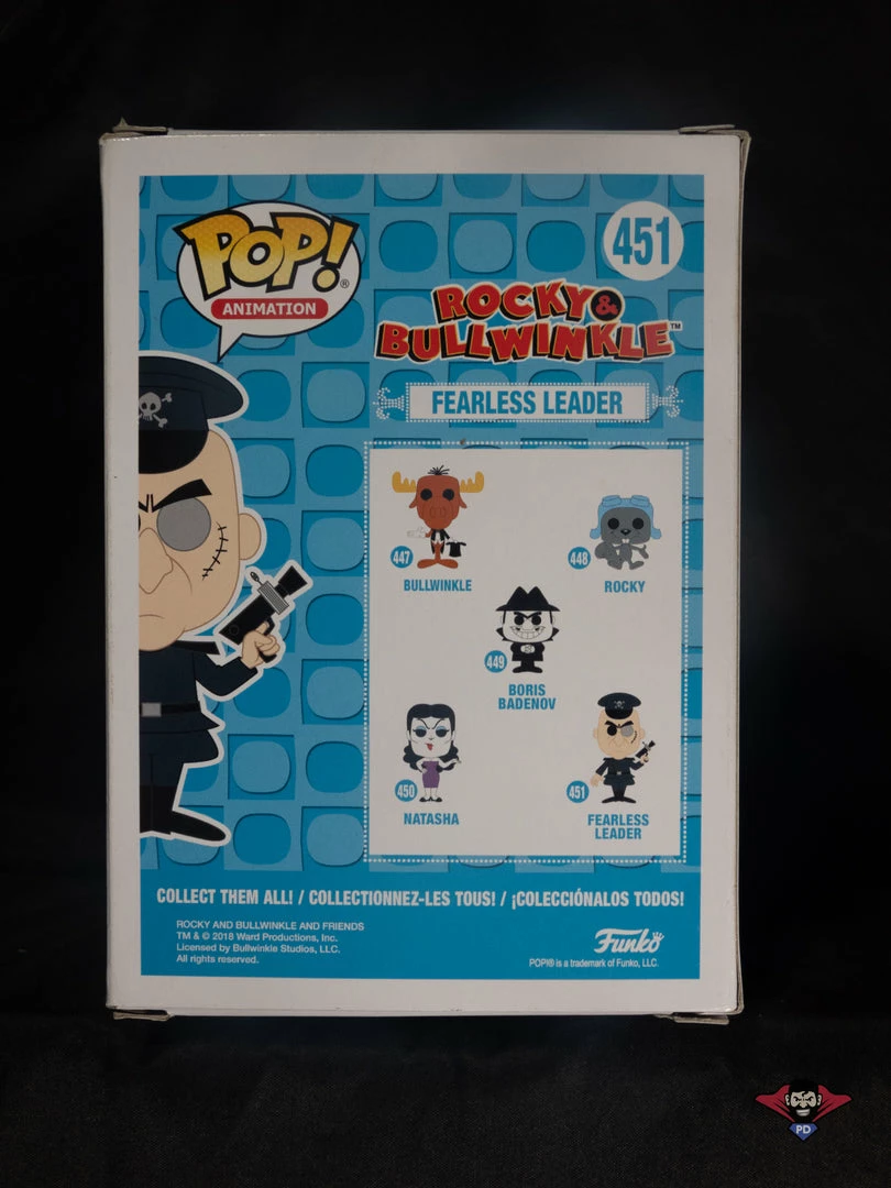 Pop! Daddy POP! ANIMATION #451 Fearless Leader | Rocky & Bullwinkle 3 Pop! Daddy POP! ANIMATION #451 Fearless Leader | Rocky & Bullwinkle