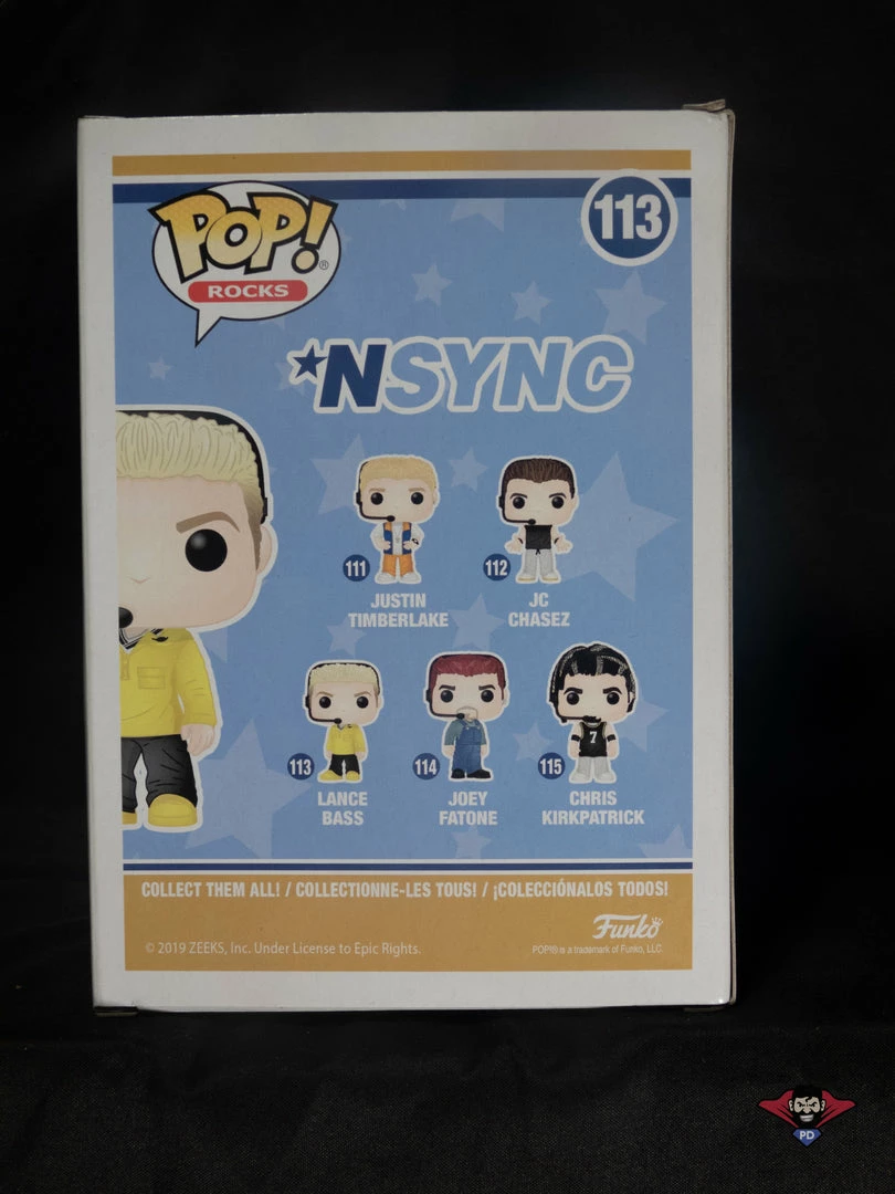 Pop! Daddy POP! ROCKS #113 Lance Bass | NSYNC 3 Pop! Daddy POP! ROCKS #113 Lance Bass | NSYNC