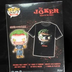 Pop! Daddy Misc. The Joker: Death Of The Family Pop & Tee Bundle | DC