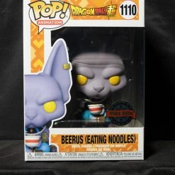 Pop! Daddy #1110 Beerus (Eating Noodles) | Dragonball Z POP! ANIMATION
