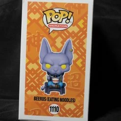 Pop! Daddy #1110 Beerus (Eating Noodles) | Dragonball Z POP! ANIMATION