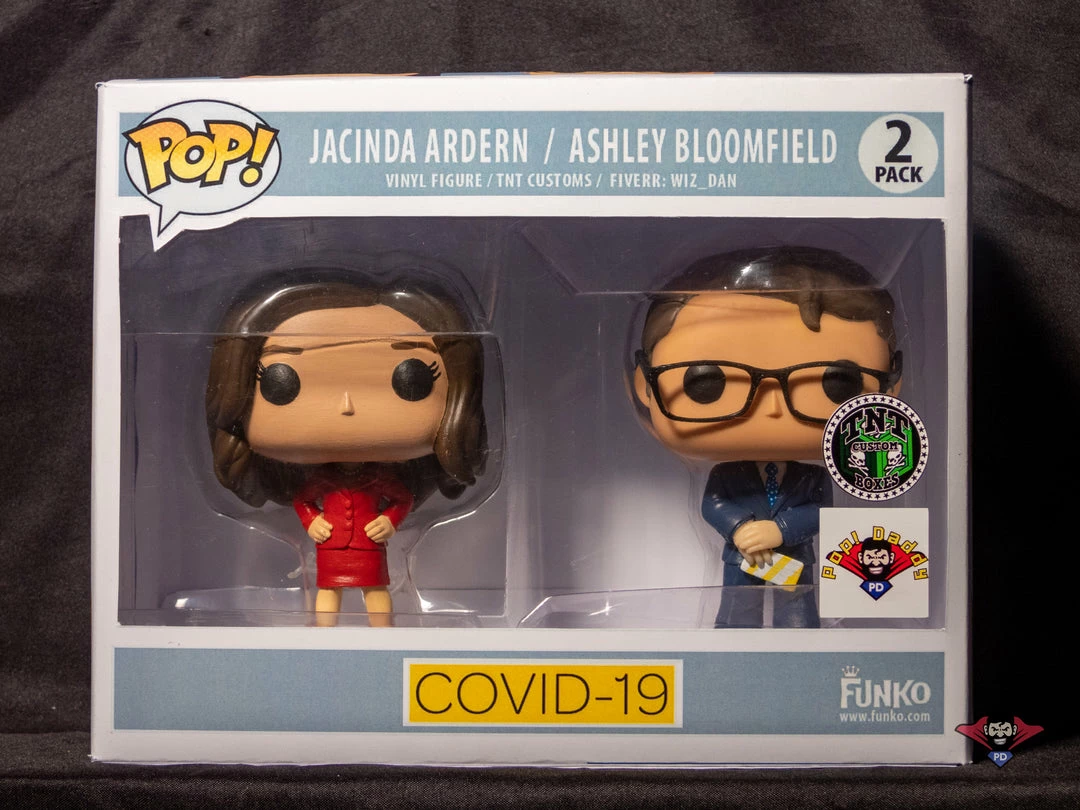 Pop! Daddy The Covid-19 Duo | Custom Funko Pop Customs 2 Pop! Daddy The Covid-19 Duo | Custom Funko Pop Customs