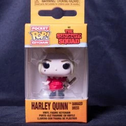 Pop! Daddy Harley Quinn (Damaged Dress) | The Suicide Squad (Funko Keychain)