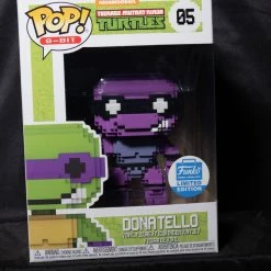 Pop! Daddy #05 Donatello (8-Bit, Neon) | Teenage Mutant Ninja Turtles New Arrivals