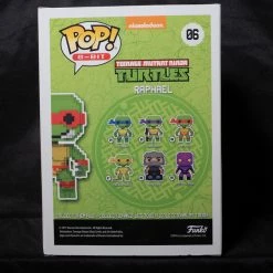 Pop! Daddy New Arrivals #06 Raphael (8-Bit, Neon) | Teenage Mutant Ninja Turtles