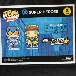 Pop! Daddy 2pk Blue Beetle & Booster Gold | DC Super Heroes