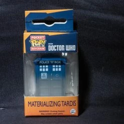 Pop! Daddy Materializing TARDIS | Doctor Who (Funko Keychain)