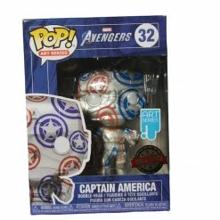 Pop! Daddy #32 Captain America | Street Art POP! MARVEL