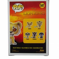 Pop! Daddy #547 Simba (Flocked) | The Lion King