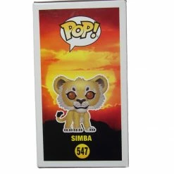 Pop! Daddy #547 Simba (Flocked) | The Lion King