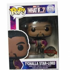 Pop! Daddy POP! MARVEL #876 T'Challa Star Lord | Marvel's What If...